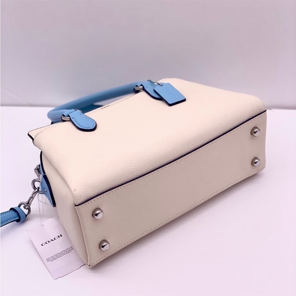 Coach Mini Darcie Carryall Satchel Crossbody - Picture 12 of 16